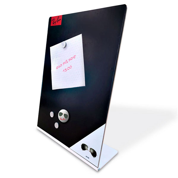 לוח הודעות שולחני מגנטי - מתנת פרסום וקד"מ