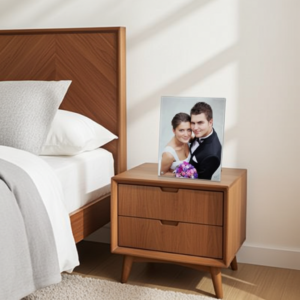 מעמד זכוכית שולחני