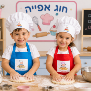 סינר וכובע שף לילדים