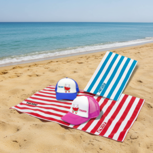 מגבת חוף וכובע – החל מ-36 ש"ח