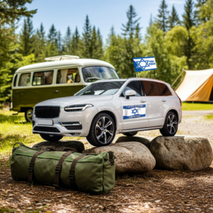 דגל לרכב בהדפסה אישית