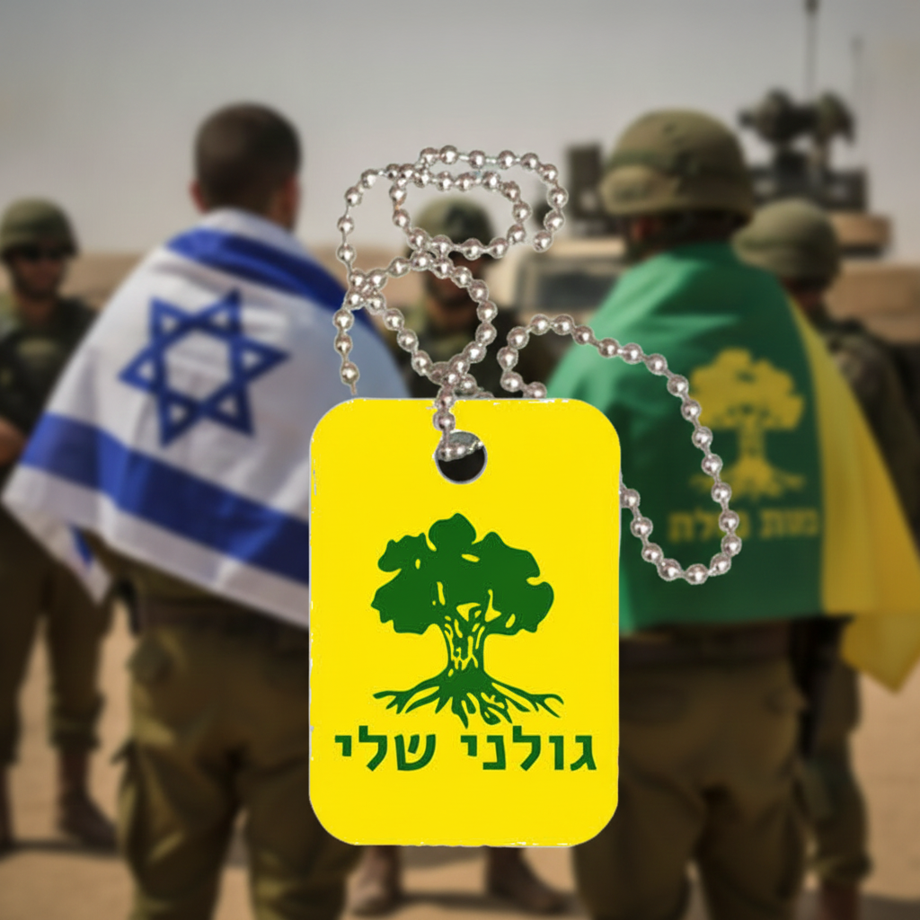 דיסקית תג יחידה - דיסקית עם הדפסה צבעונית של תג היחידה של החייל/ת. ניתן להוסיף גם את שם החייל/ת ללא תוספת תשלום. על לוחית מתכת המחוברת לשרשרת כדורים מודפסות לדוגמא כמה דגמים, אך תוכלו לבקש גם את תג היחידה שלכם להדפסה על הדיסקית. גולני שלי