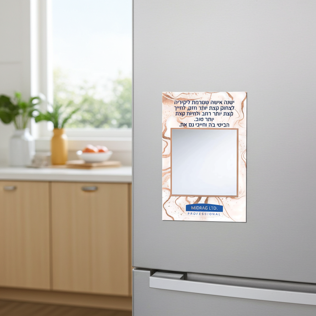 מגנט עם מראה - מתנה קטנה וסמלית ליום המשפחה