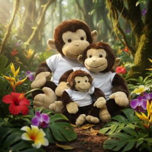 בובת פרווה קוף