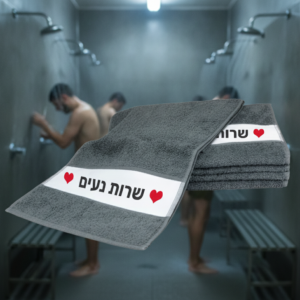 מגבת מודפסת