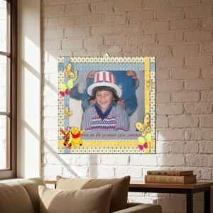 תמונה מעץ לקיר – ריבוע, החל מ-39 ש"ח