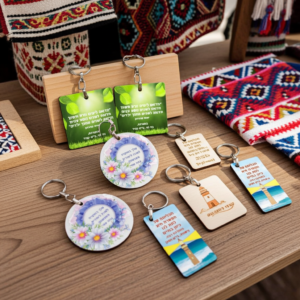 מחזיק מפתחות מעץ, החל מ-15 ש"ח